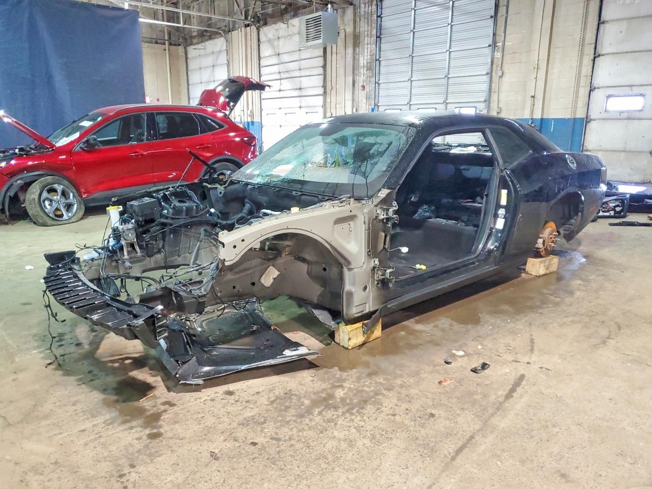 2021 Dodge Challenger R/T, VIN 2C3CDZBT3MH677157 — Vandalism