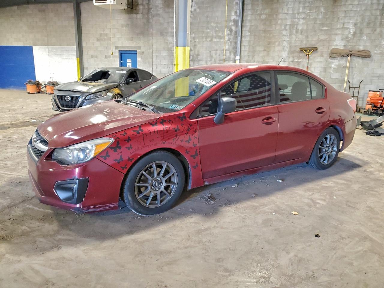 2014 Subaru Impreza, VIN JF1GJAA68EH014232 — Auction photo