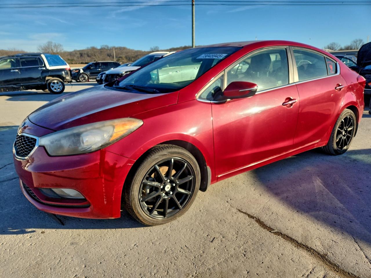 2014 Kia Forte EX, VIN KNAFZ4A86E5059752 — Частичный ремонт
