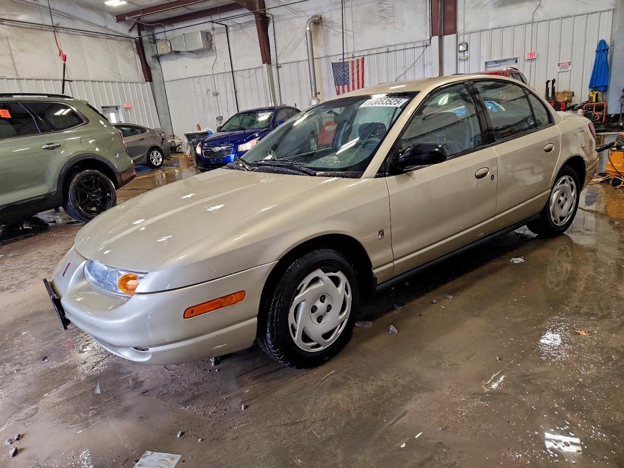 2001 Saturn SL, VIN 1G8ZK52731Z296048 — Rear end