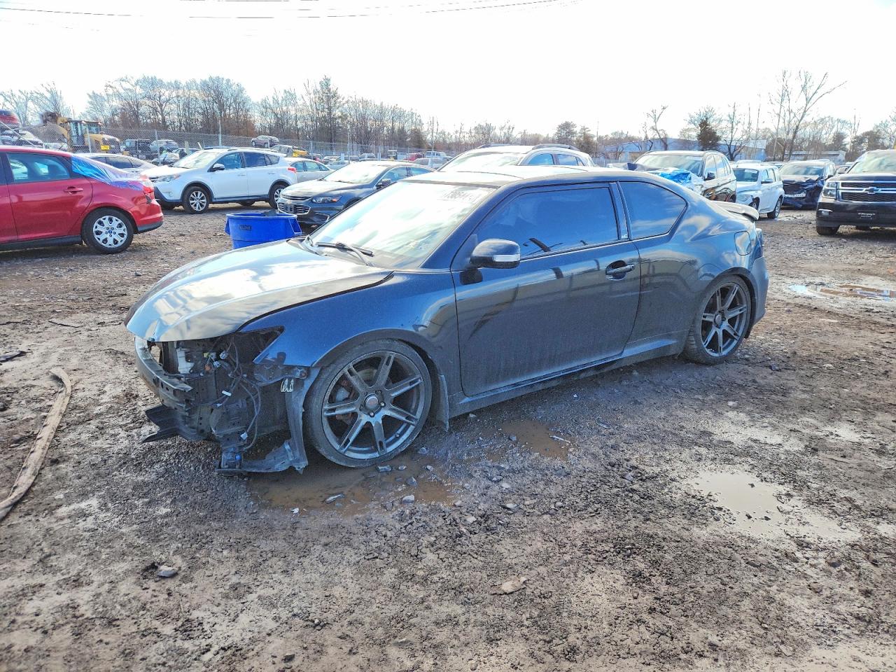 2015 Scion tC, VIN JTKJF5C71FJ006927 — Front end
