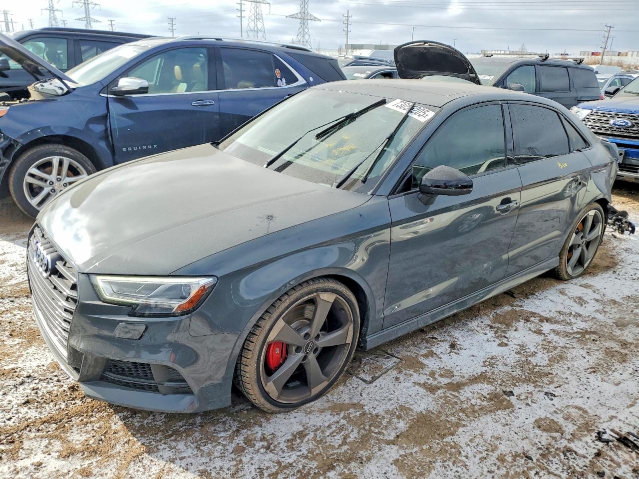 2019 Audi S3 Premium Plus, VIN WAUB1GFF4KA123336 — Rear end