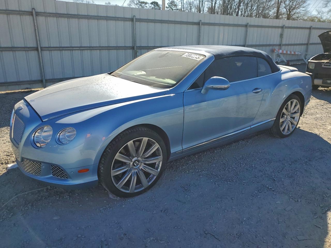 2012 Bentley Continental GT, VIN SCBGR3ZAXCC075411 — Rear end