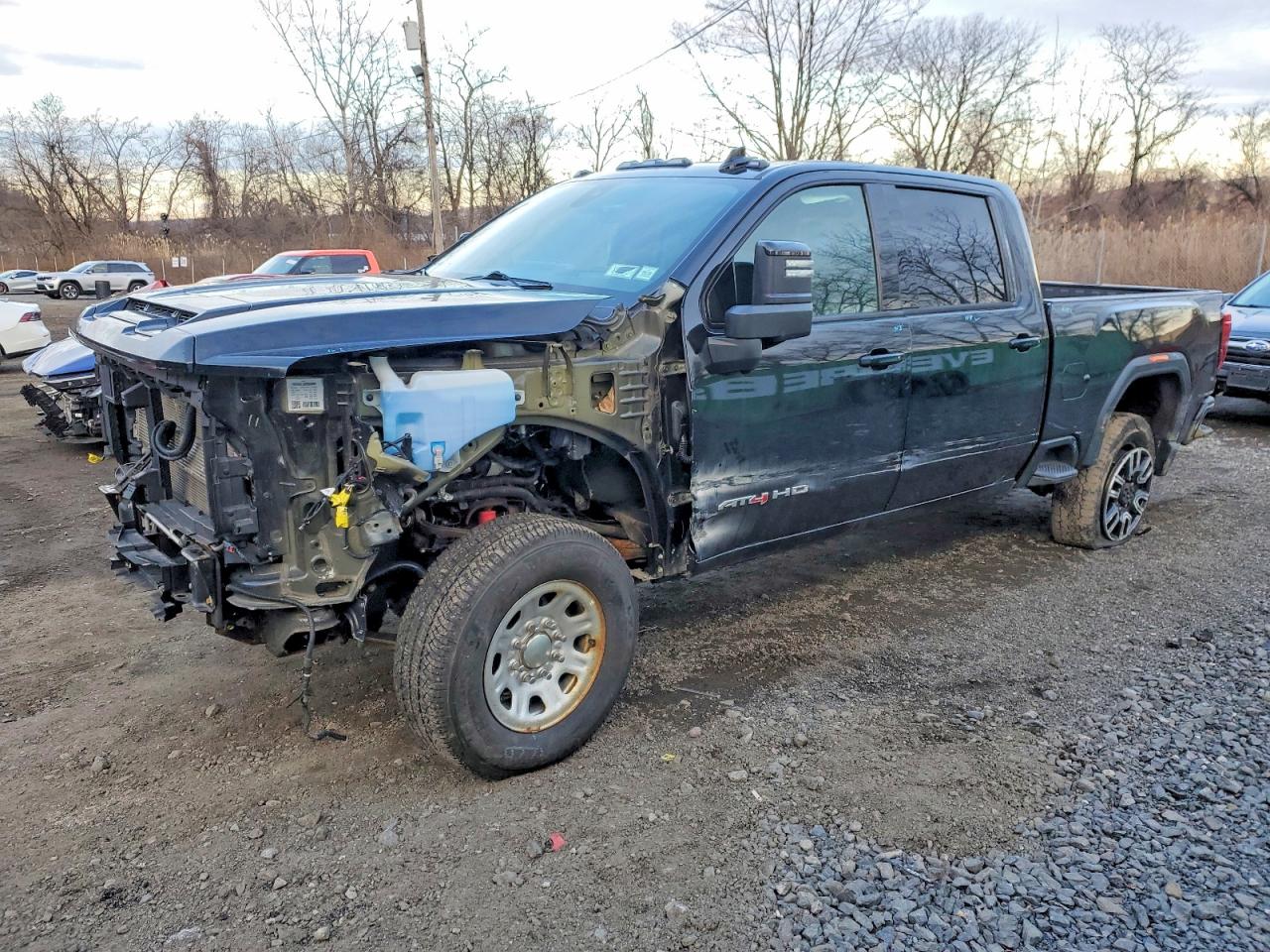 2021 GMC Sierra 2500HD AT4, VIN 1GT49PEY8MF246943 — Side