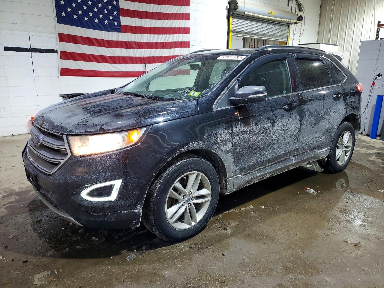 2017 Ford Edge SEL, VIN 2FMPK4J90HBB81183 — Side