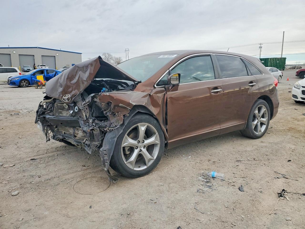 2012 Toyota Venza XLE, VIN 4T3ZK3BBXCU051667 — Front end