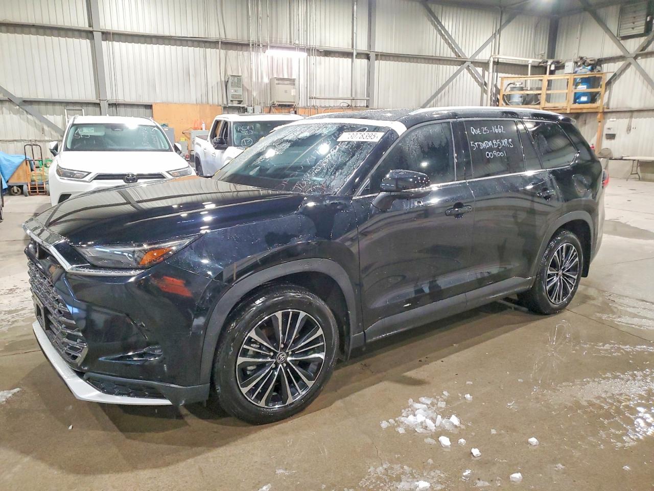2024 Toyota Grand Highlander Hybrid MAX Platinum, VIN 5TDADAB5XRS009001 — Vandalism