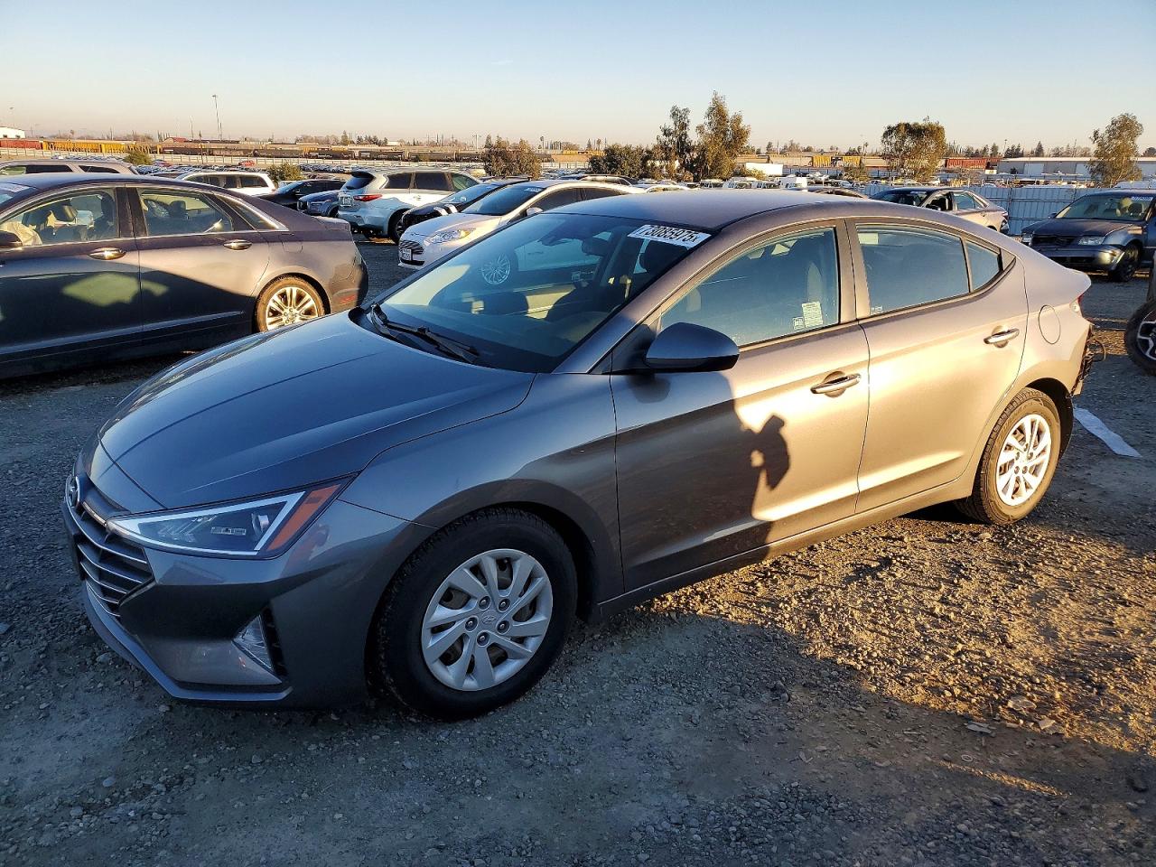 2020 Hyundai Elantra SE, VIN 5NPD74LF9LH526221 — Rear end