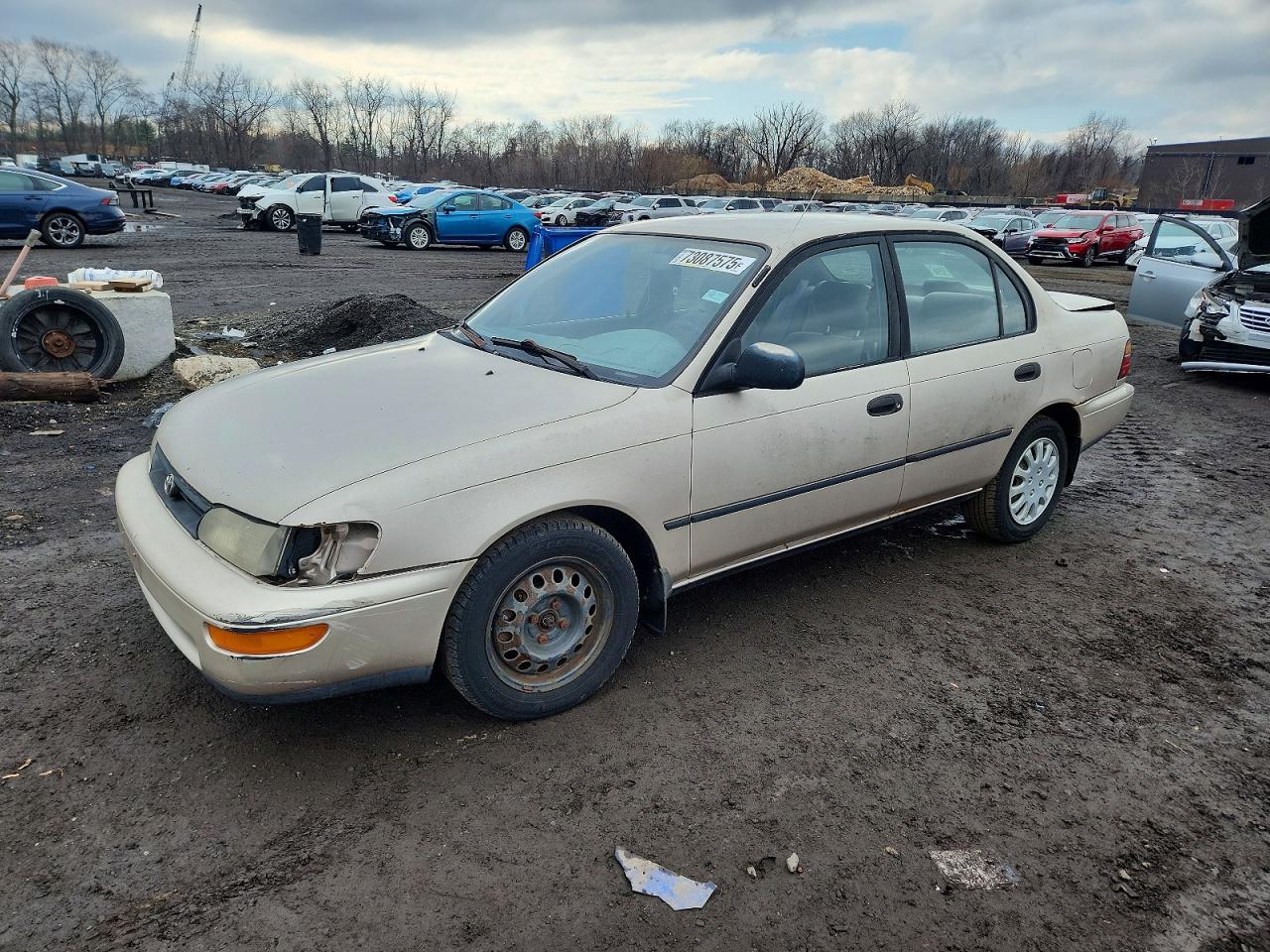 1995 Toyota Corolla DX, VIN 2T1AE09BXSC138342 — Front end