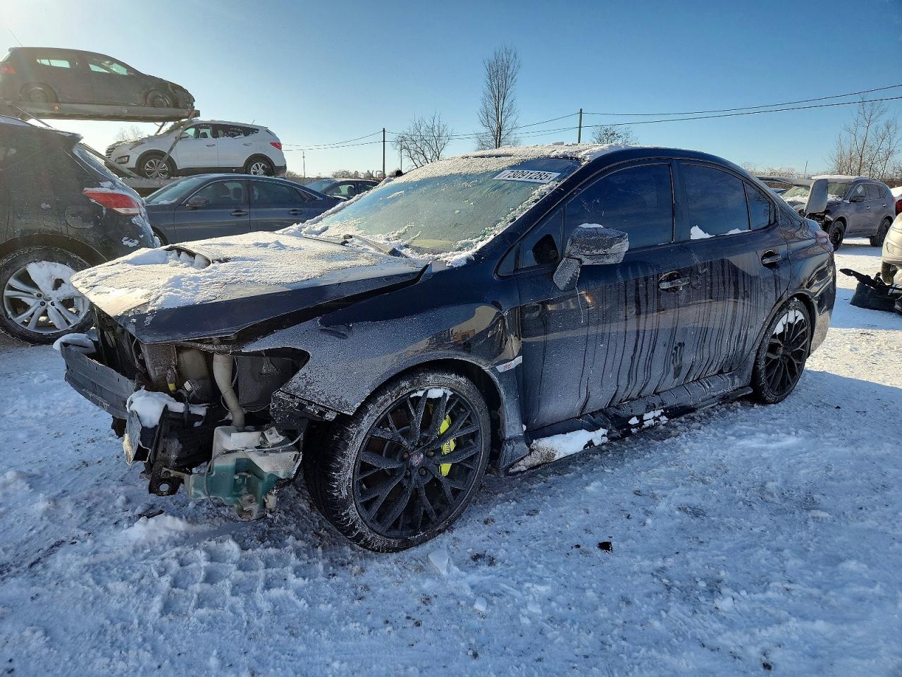 2018 Subaru WRX STI, VIN JF1VA2P64J9838172 — Front end