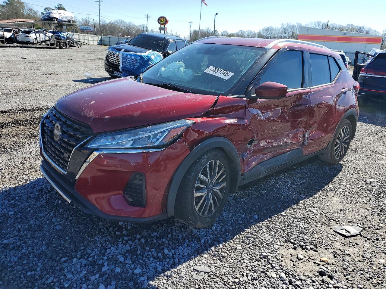 2022 Nissan Kicks SV, VIN 3N1CP5CV4NL501368 — Side