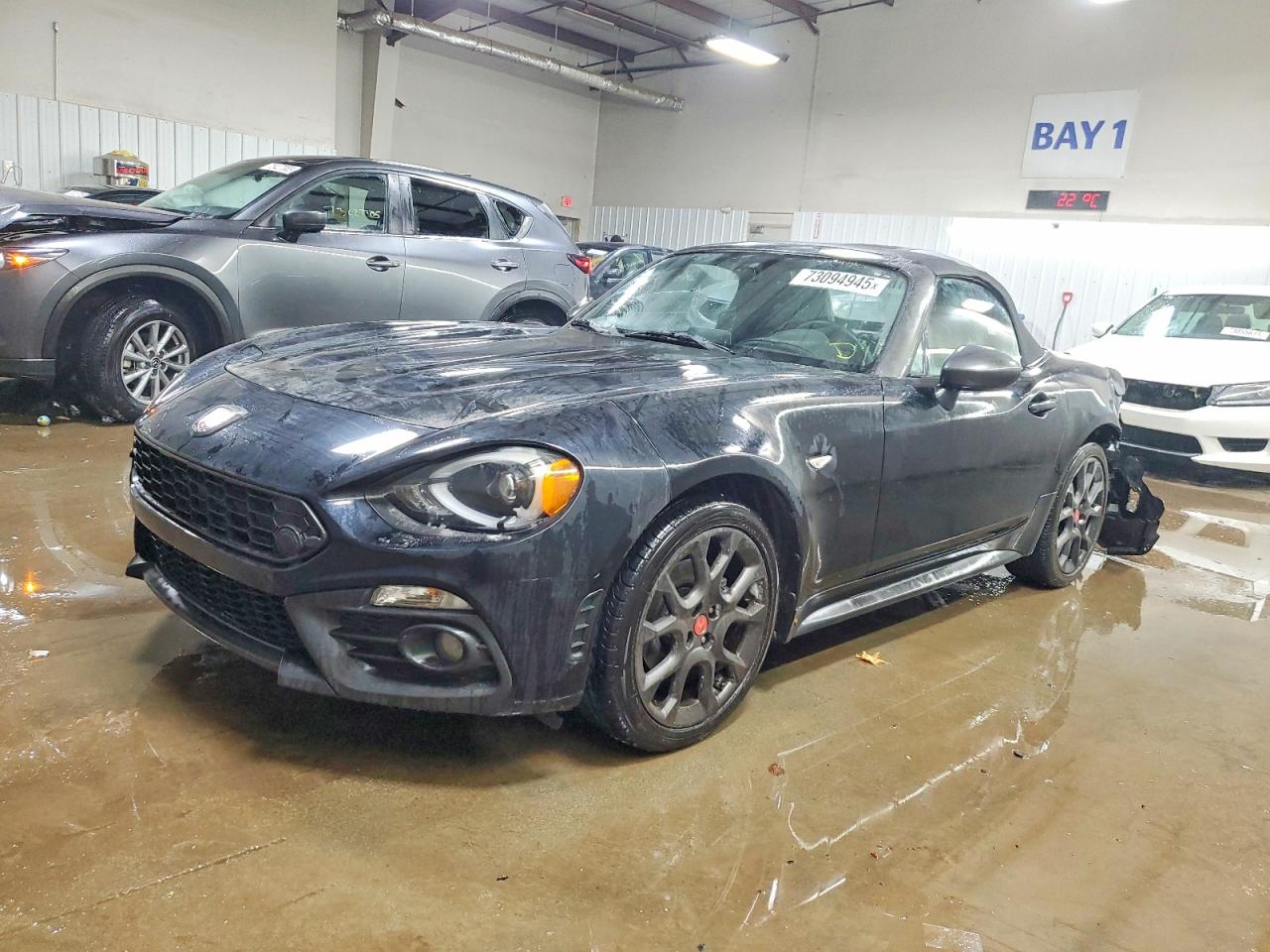 2019 FIAT 124 Spider Lusso, VIN JC1NFAEK4K0140878 — Rear end