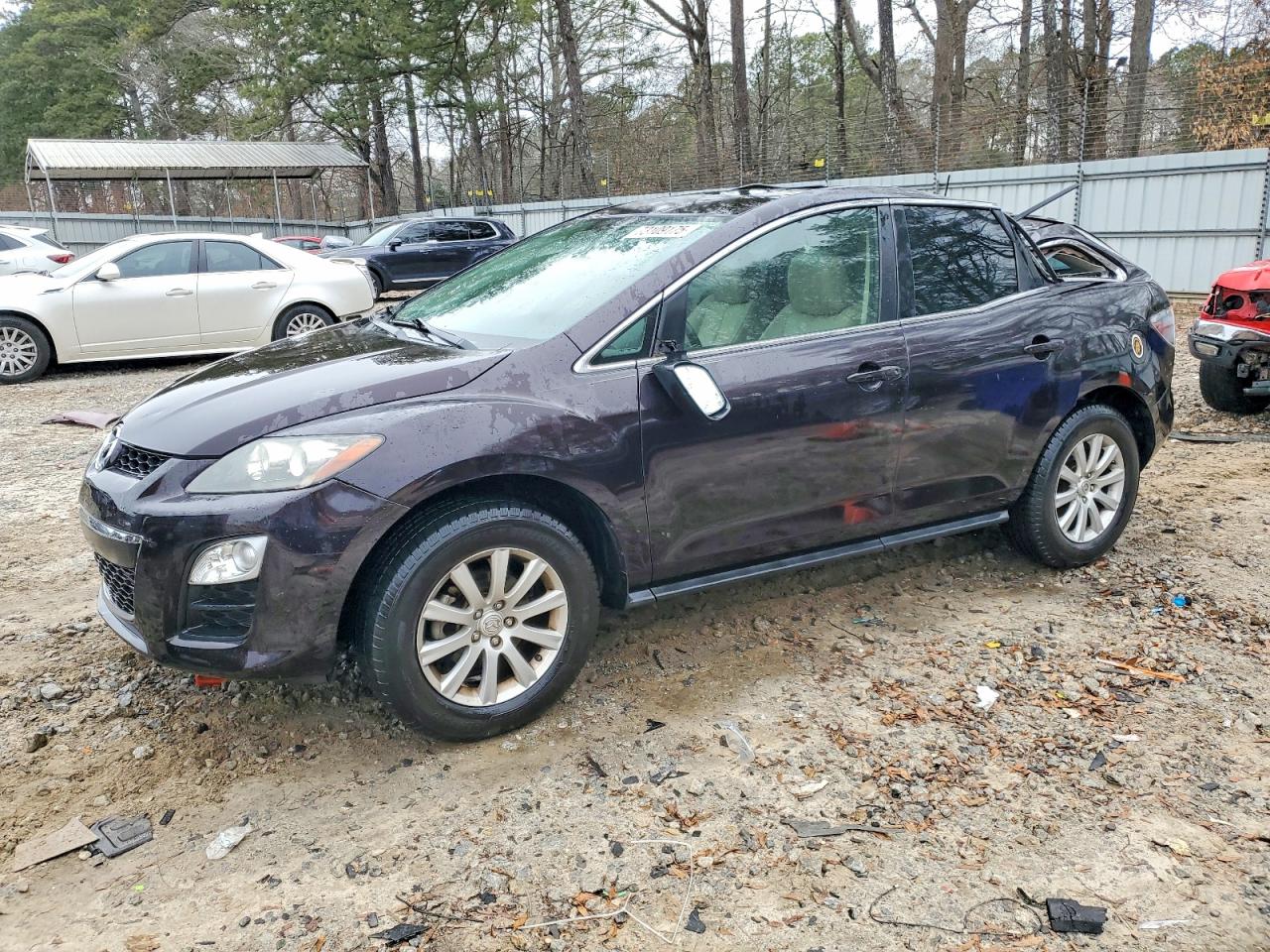 2011 Mazda CX-7 i Touring, VIN JM3ER2C50B0404165 — Крыша