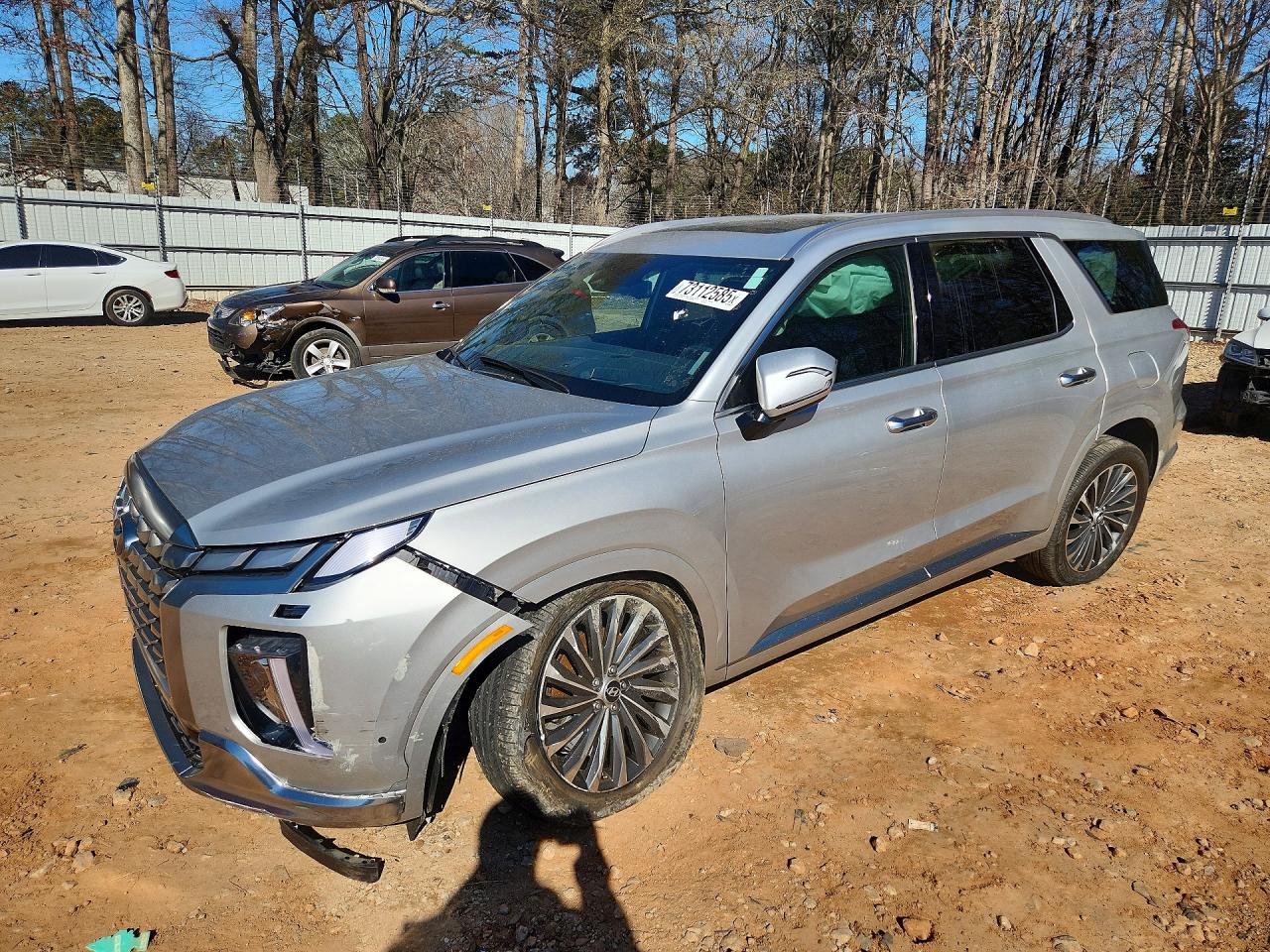 2024 Hyundai Palisade Calligraphy, VIN KM8R74GE2RU756359 — Бок