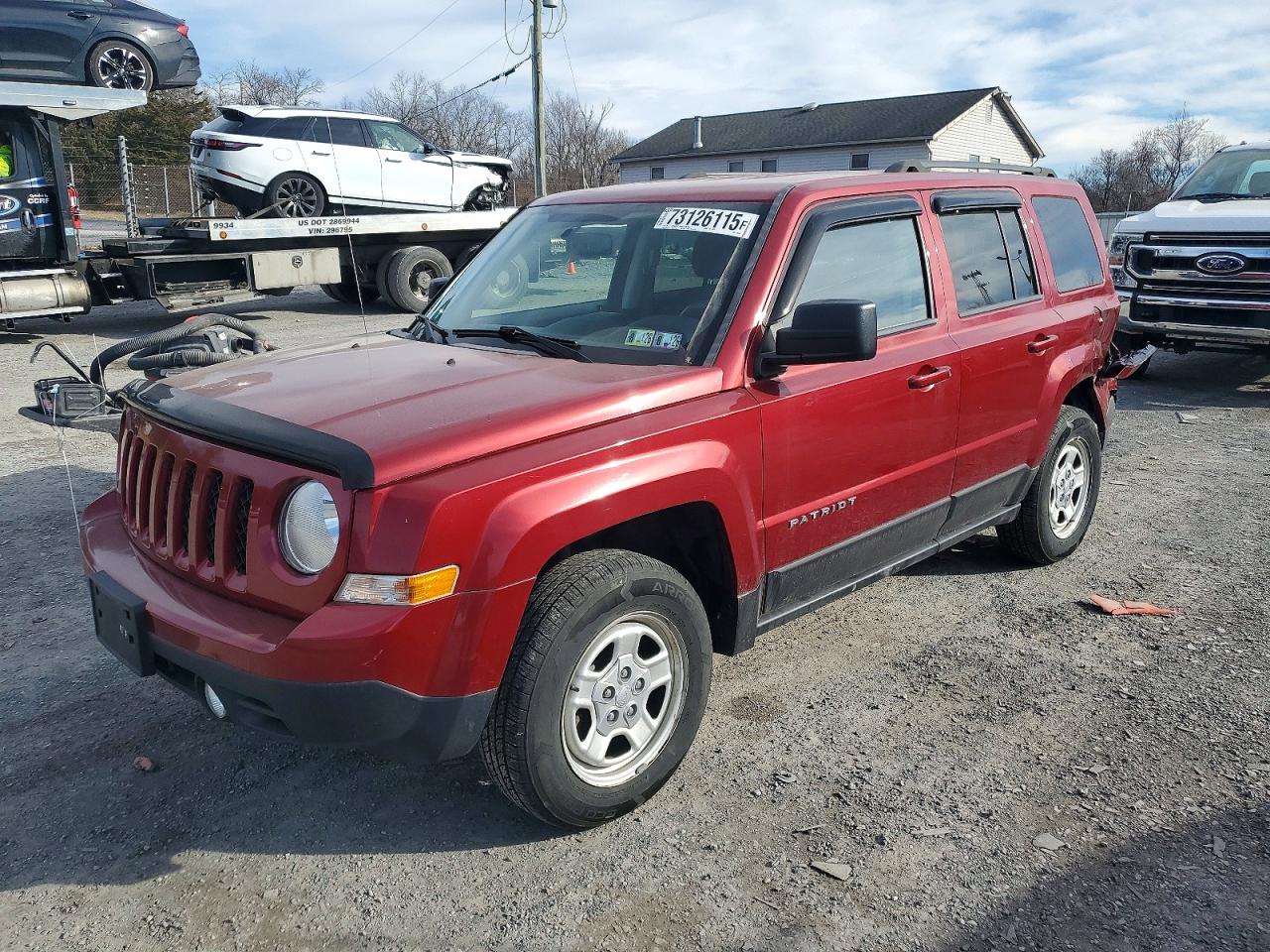 2017 Jeep Patriot Sport SE, VIN 1C4NJRBB1HD138804 — Side