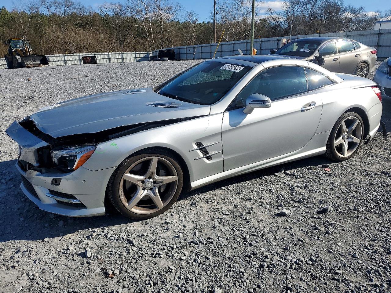 2015 Mercedes-Benz SL 400, VIN WDDJK6FA5FF035632 — Front end