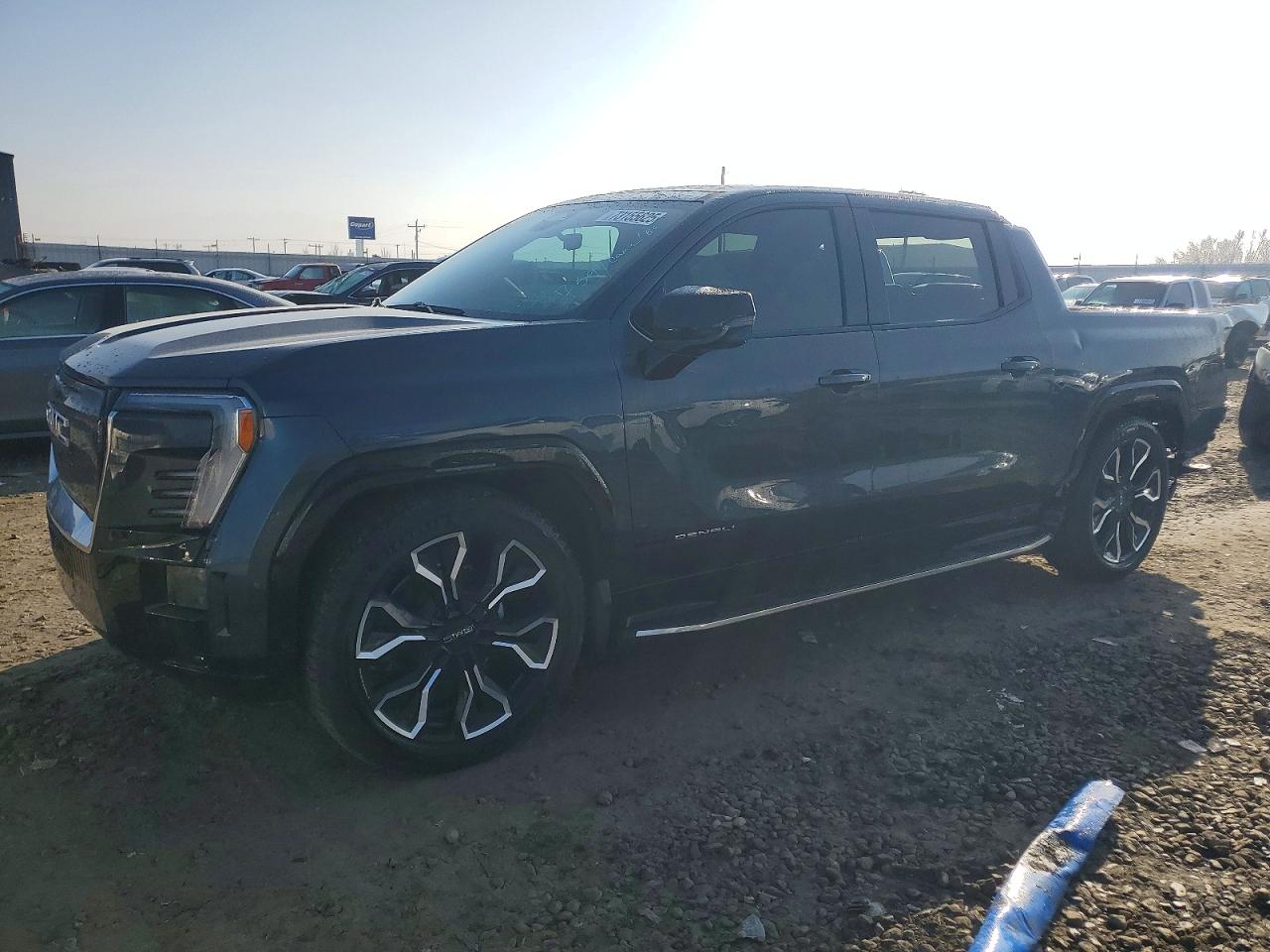 2025 GMC Sierra EV Max Range Denali, VIN 1GT40LEL8SU406383 — Rear end