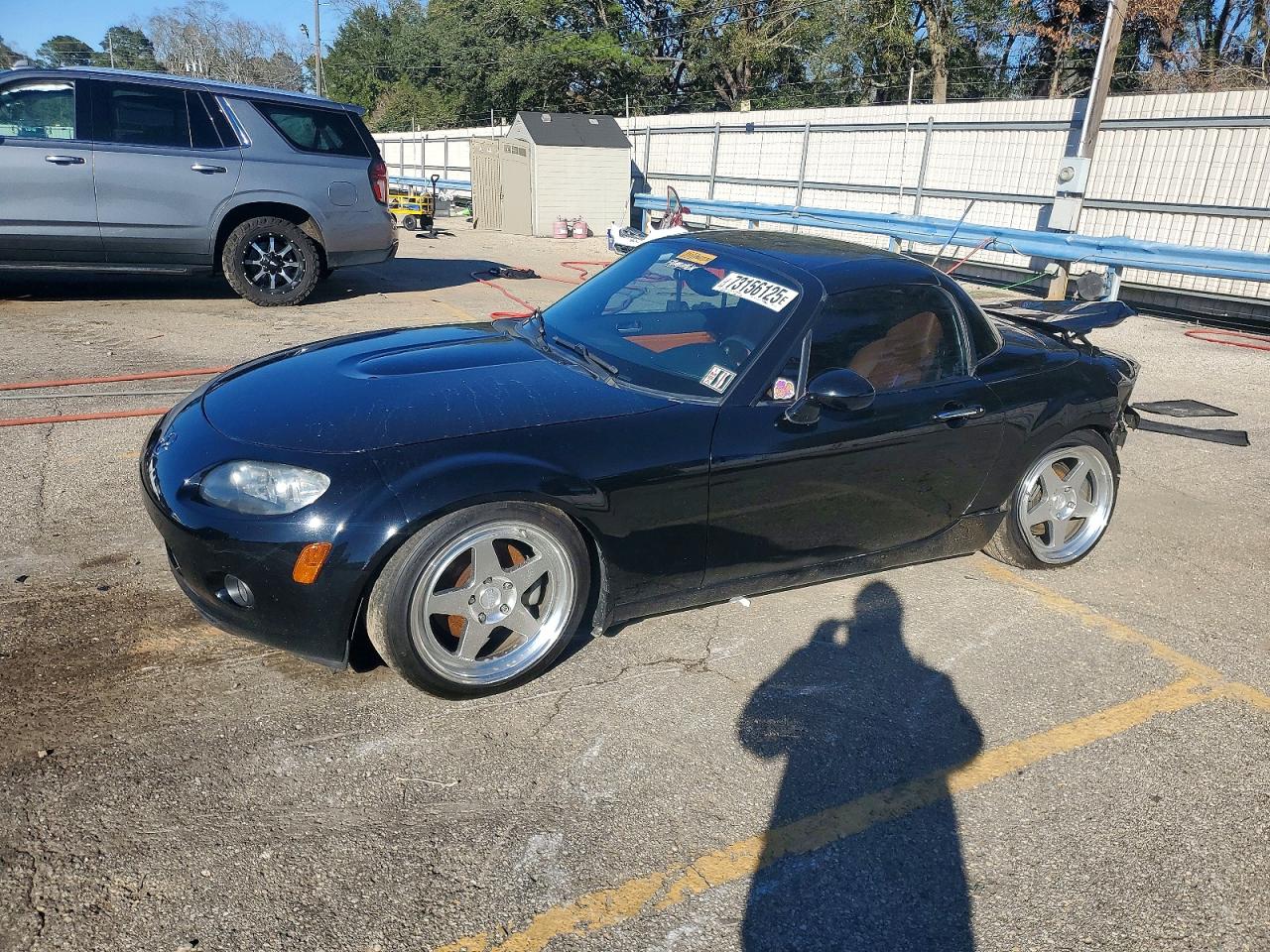 2008 Mazda MX-5 Miata Grand Touring, VIN JM1NC26F580143624 — Rear end
