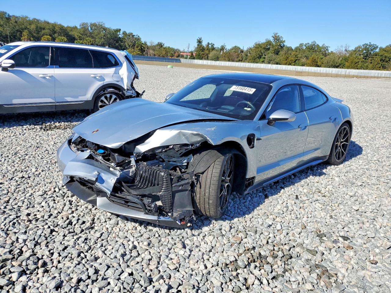 2025 Porsche Taycan 4S, VIN WP0AB2Y12SSA40775 — Front end