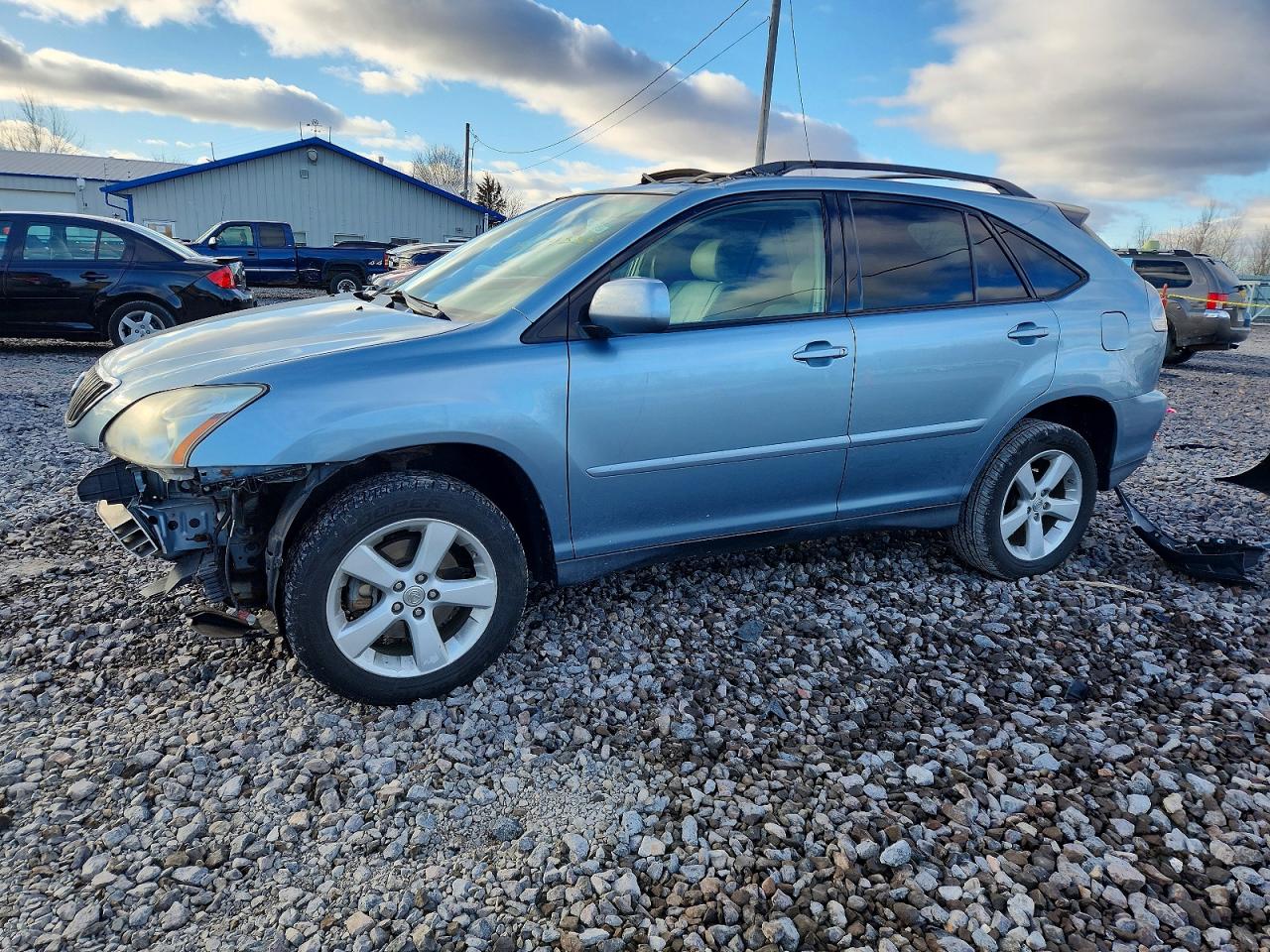 2007 Lexus RX 350, VIN 2T2HK31U87C012425 — Frame damage