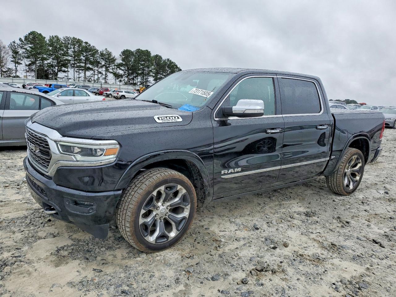 2019 Ram 1500 Limited, VIN 1C6SRFHT7KN786277 — Minor dents and scratches