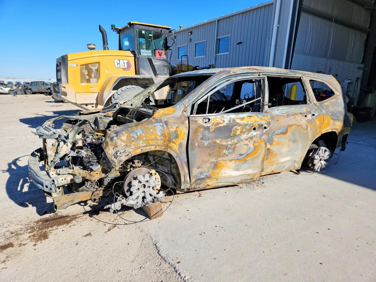 2021 Subaru Ascent Limited, VIN 4S4WMAMD2M3413071 — Burn