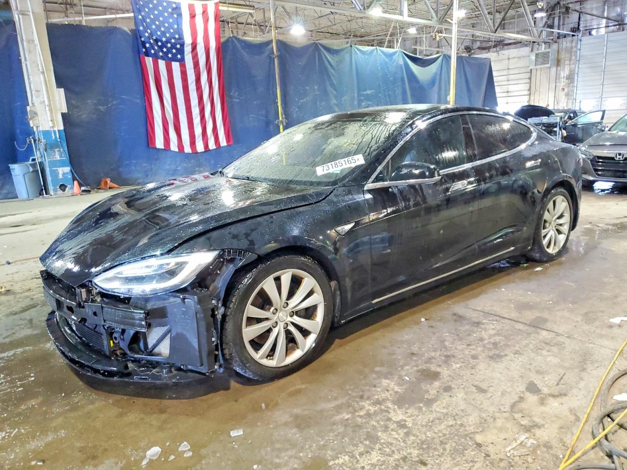 2016 Tesla Model S 90D, VIN 5YJSA1E23GF144157 — Stripped