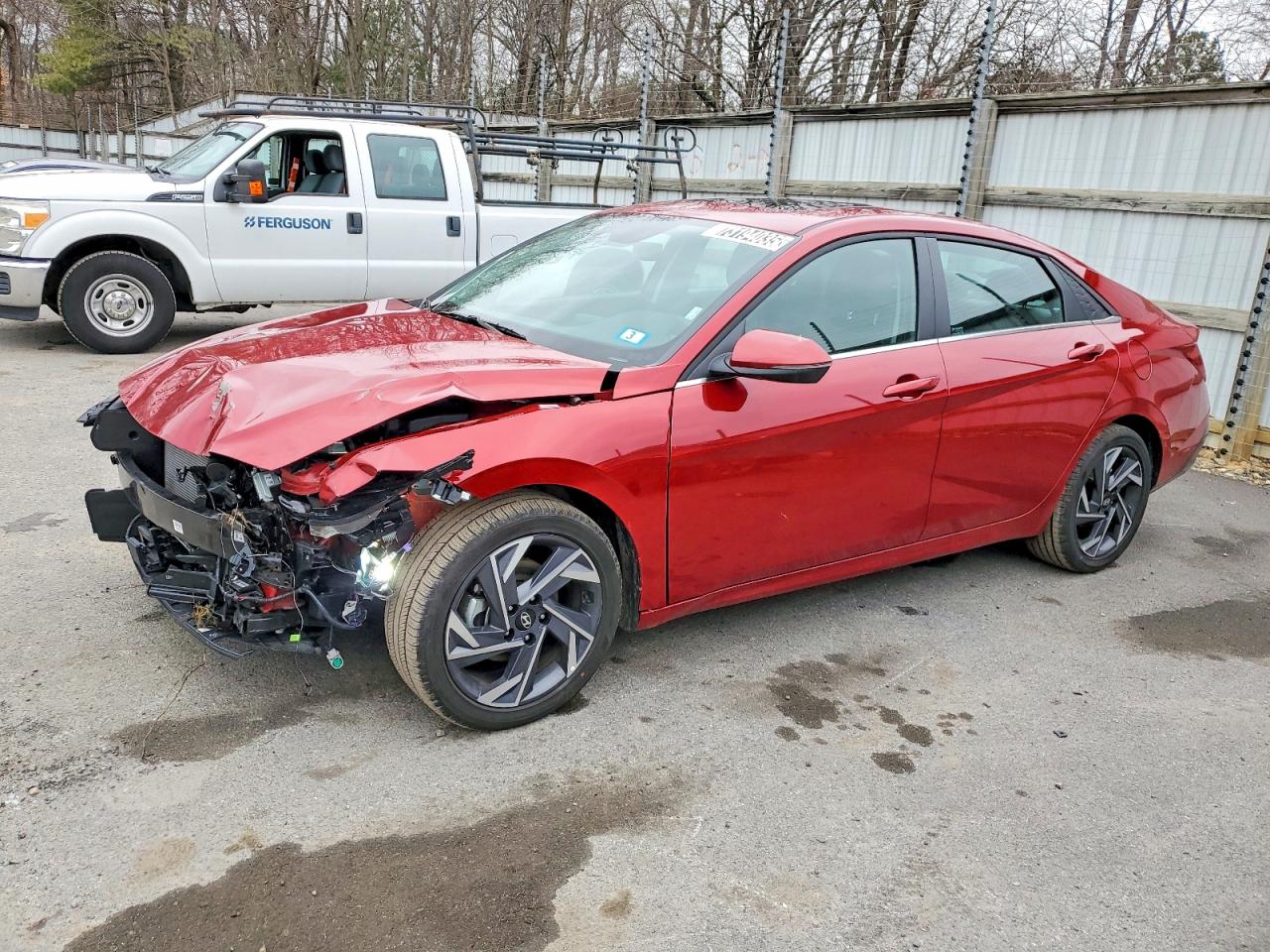 2025 Hyundai Elantra Limited, VIN KMHLP4DG1SU029621 — Front end