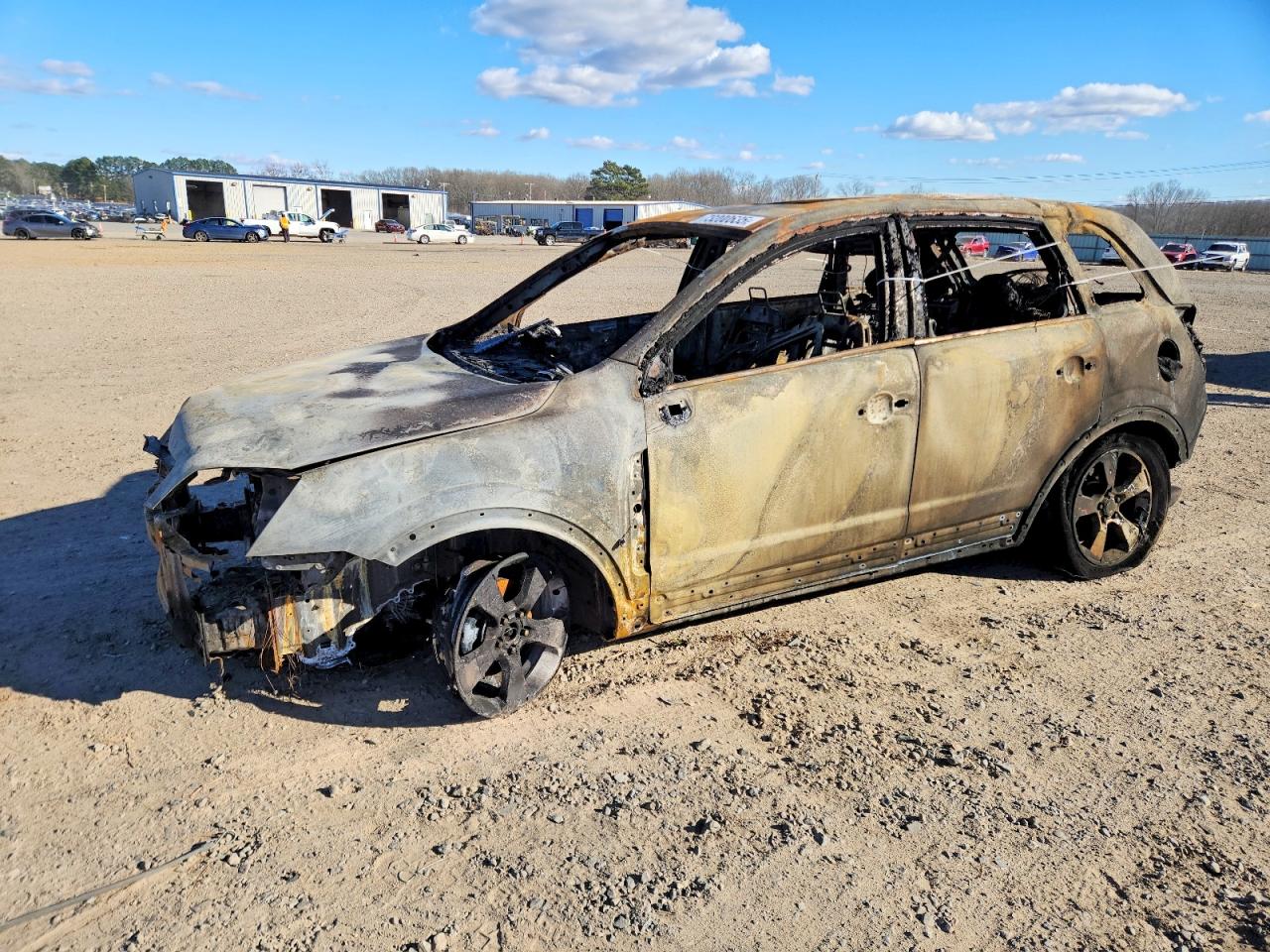 2009 Saturn VUE Red Line, VIN 3GSCL13769S544631 — Пожар