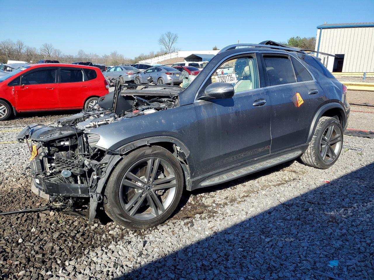 2021 Mercedes-Benz GLE 450, VIN 4JGFB5KBXMA312905 — Rollover