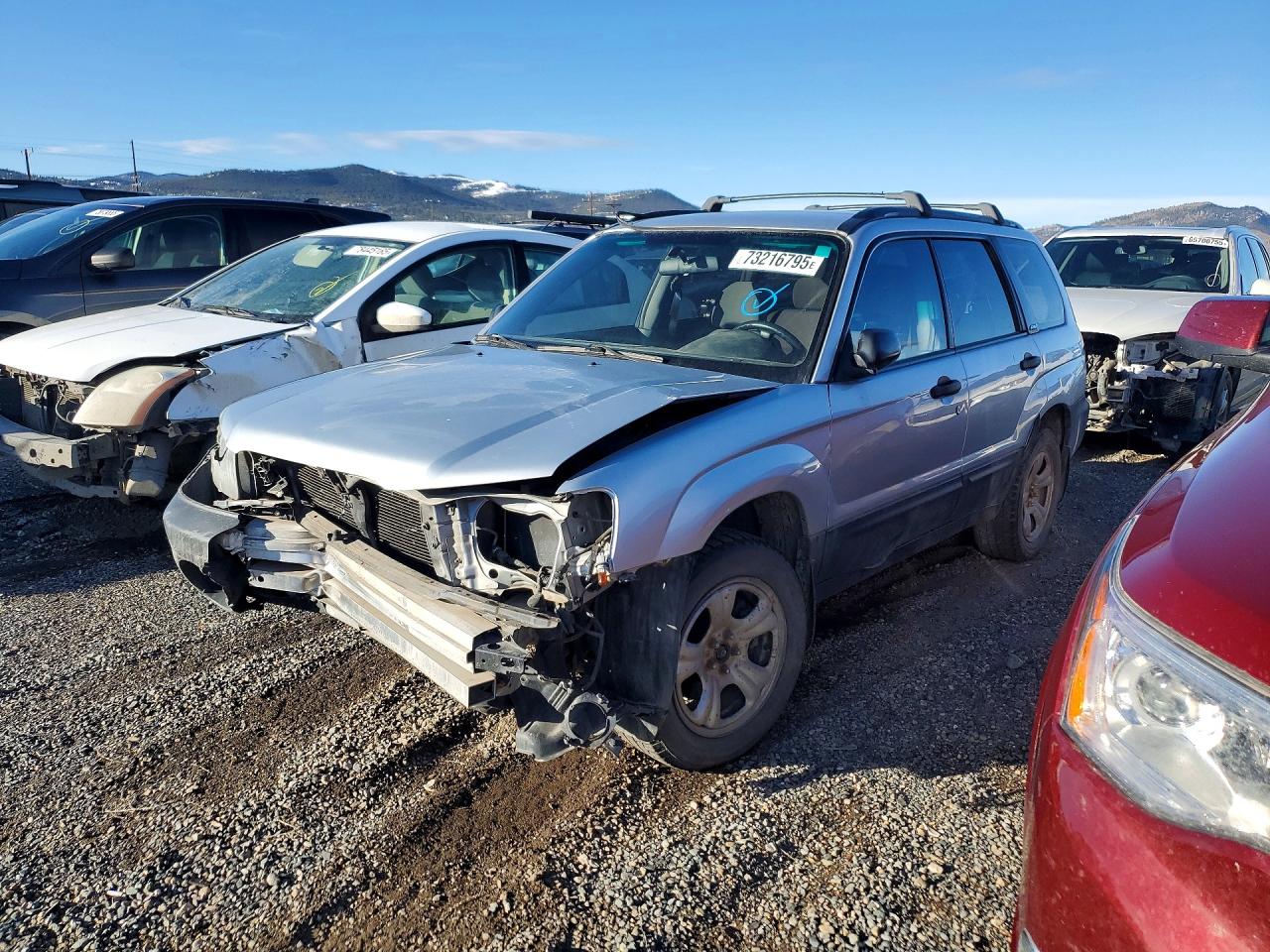 2003 Subaru Forester X, VIN JF1SG63633H723022 — Front end