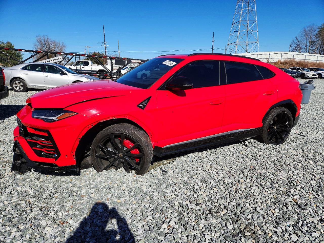 2019 Lamborghini Urus, VIN ZPBUA1ZL4KLA02281 — Front end
