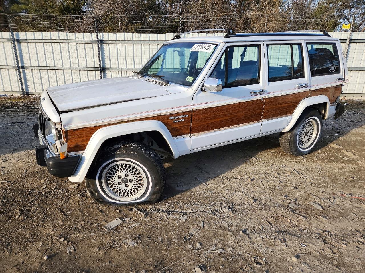 1991 Jeep Cherokee, VIN 1J4FN78S3ML531993 — Rear end