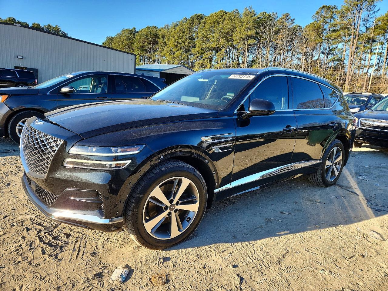 2021 Genesis GV80, VIN KMUHBDSB7MU048030 — Front end