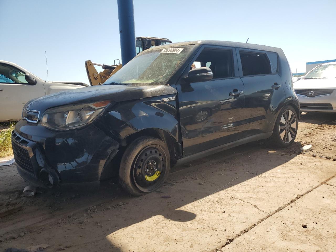 2015 Kia Soul +, VIN KNDJX3A58F7145282 — Rear end