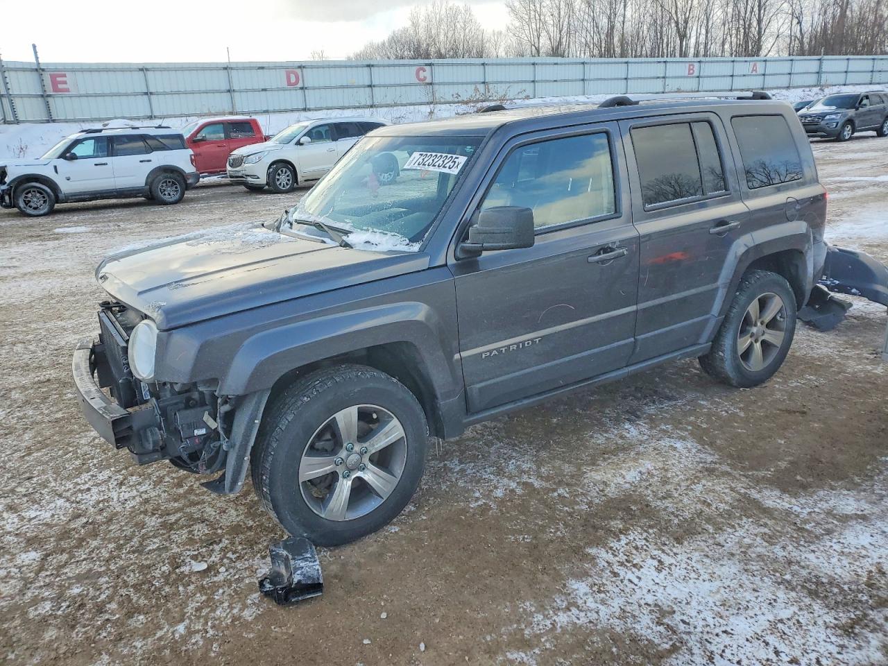 2017 Jeep Patriot High Altitude, VIN 1C4NJRAB9HD135876 — Front end