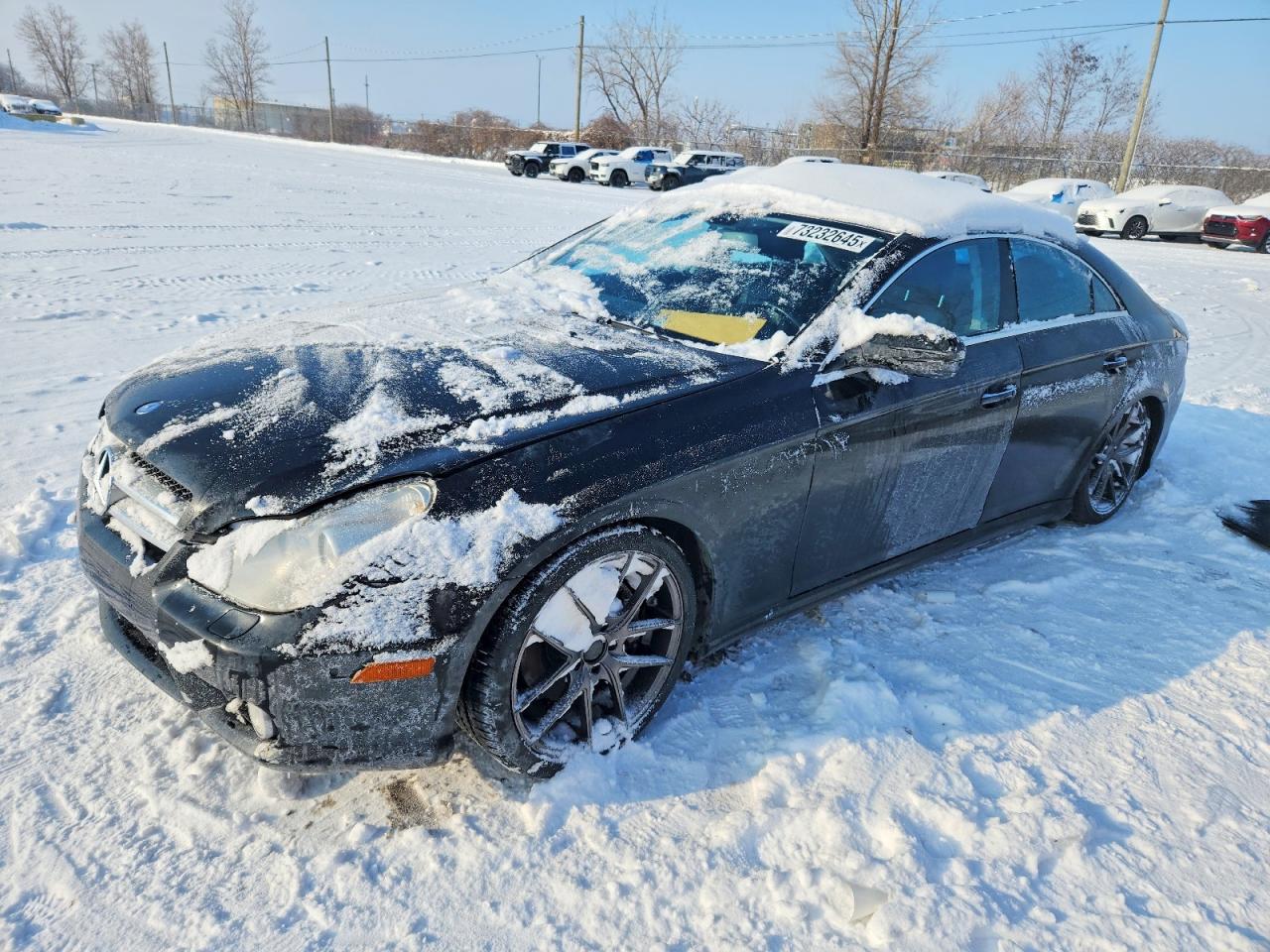 2010 Mercedes-Benz CLS 550, VIN WDDDJ7CB4AA163871 — Burn