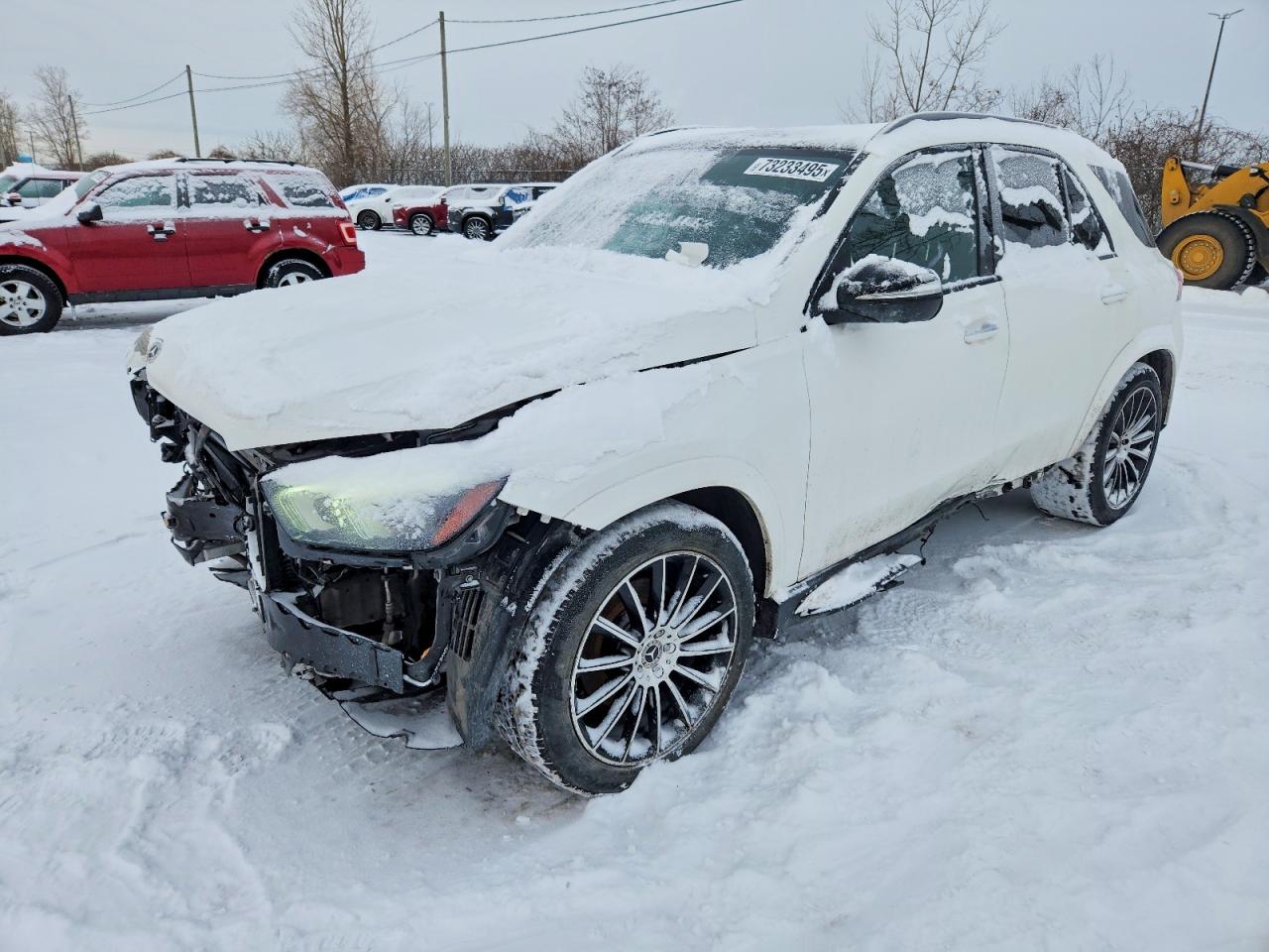 2022 Mercedes-Benz GLE 350, VIN 4JGFB4KB5NA819299 — Front end