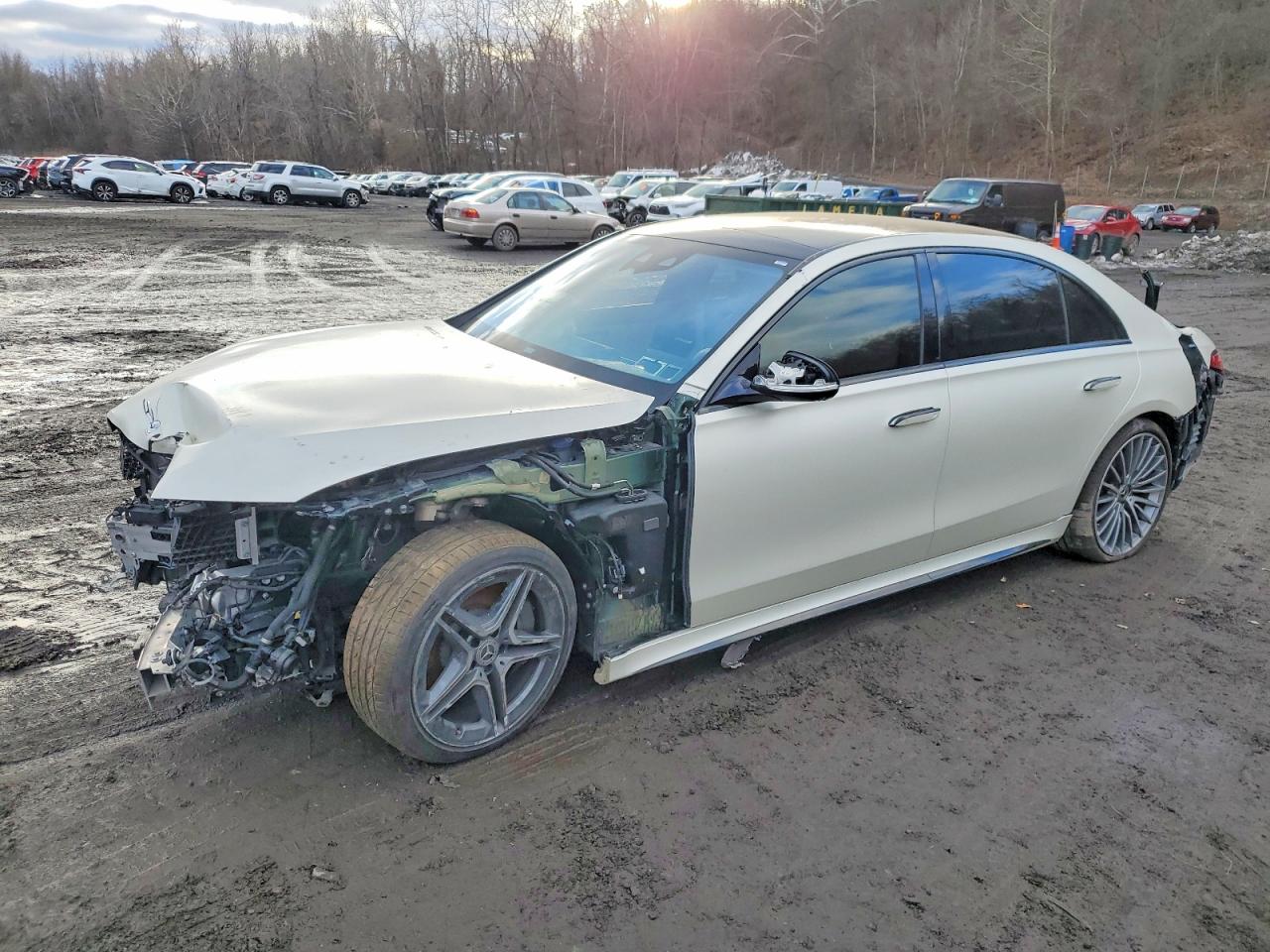 2022 Mercedes-Benz S 580, VIN W1K6G7GB6NA076058 — All over