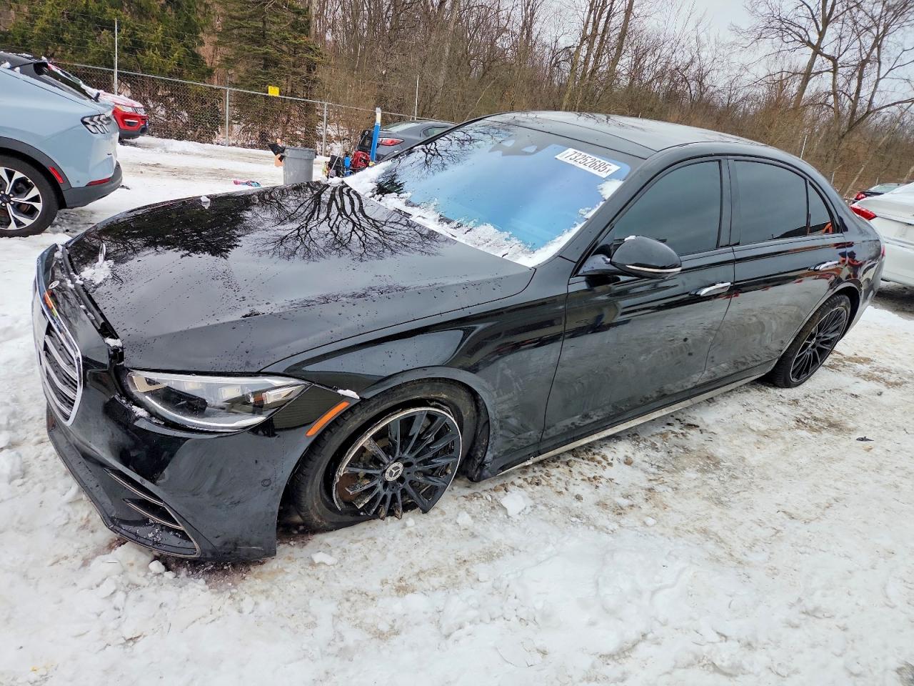 2024 Mercedes-Benz S 580, VIN W1K6G7GB7RA265520 — Front end