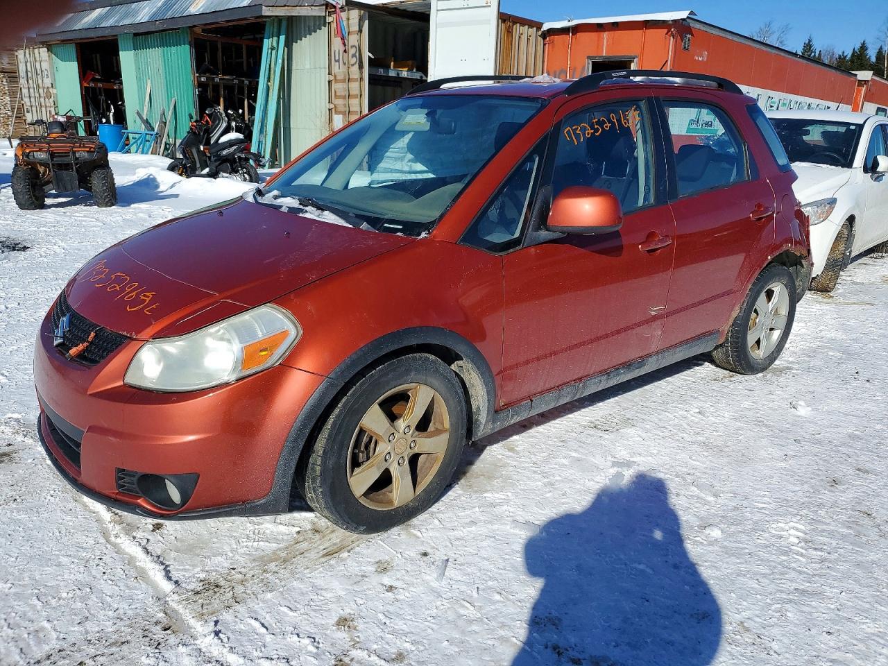 2010 Suzuki SX4, VIN JS2YB5A21A6310270 — Rear end