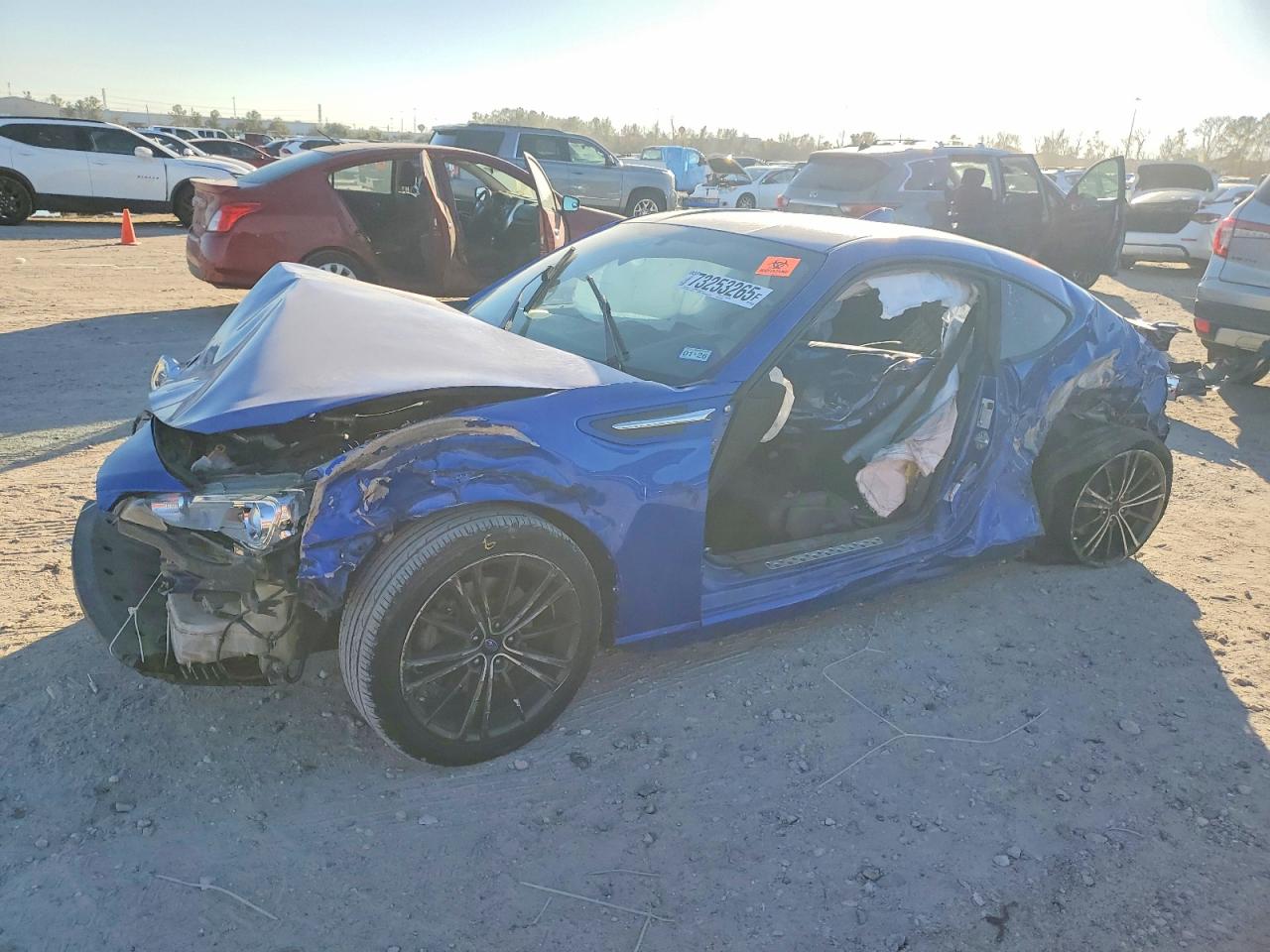 2015 Subaru BRZ Limited, VIN JF1ZCAC19F9601989 — All over