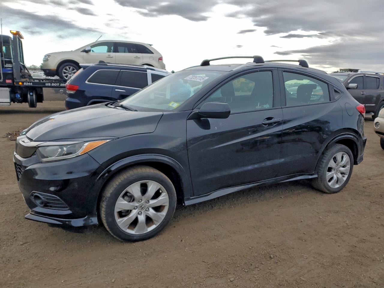 2019 Honda HR-V Sport, VIN 3CZRU6H15KM739550 — Prior damage history