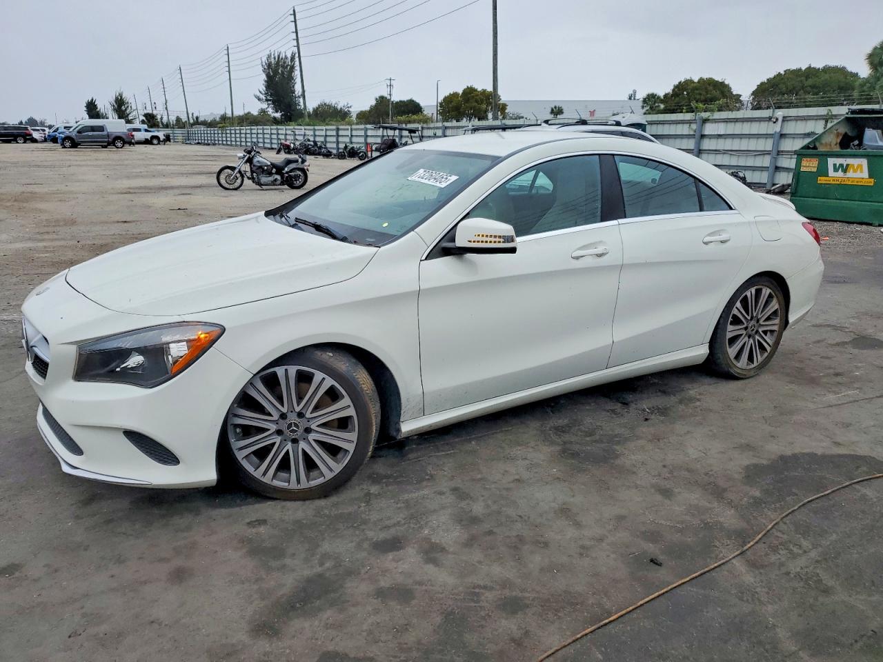 2018 Mercedes-Benz CLA 250, VIN WDDSJ4EB0JN570193 — Auction photo