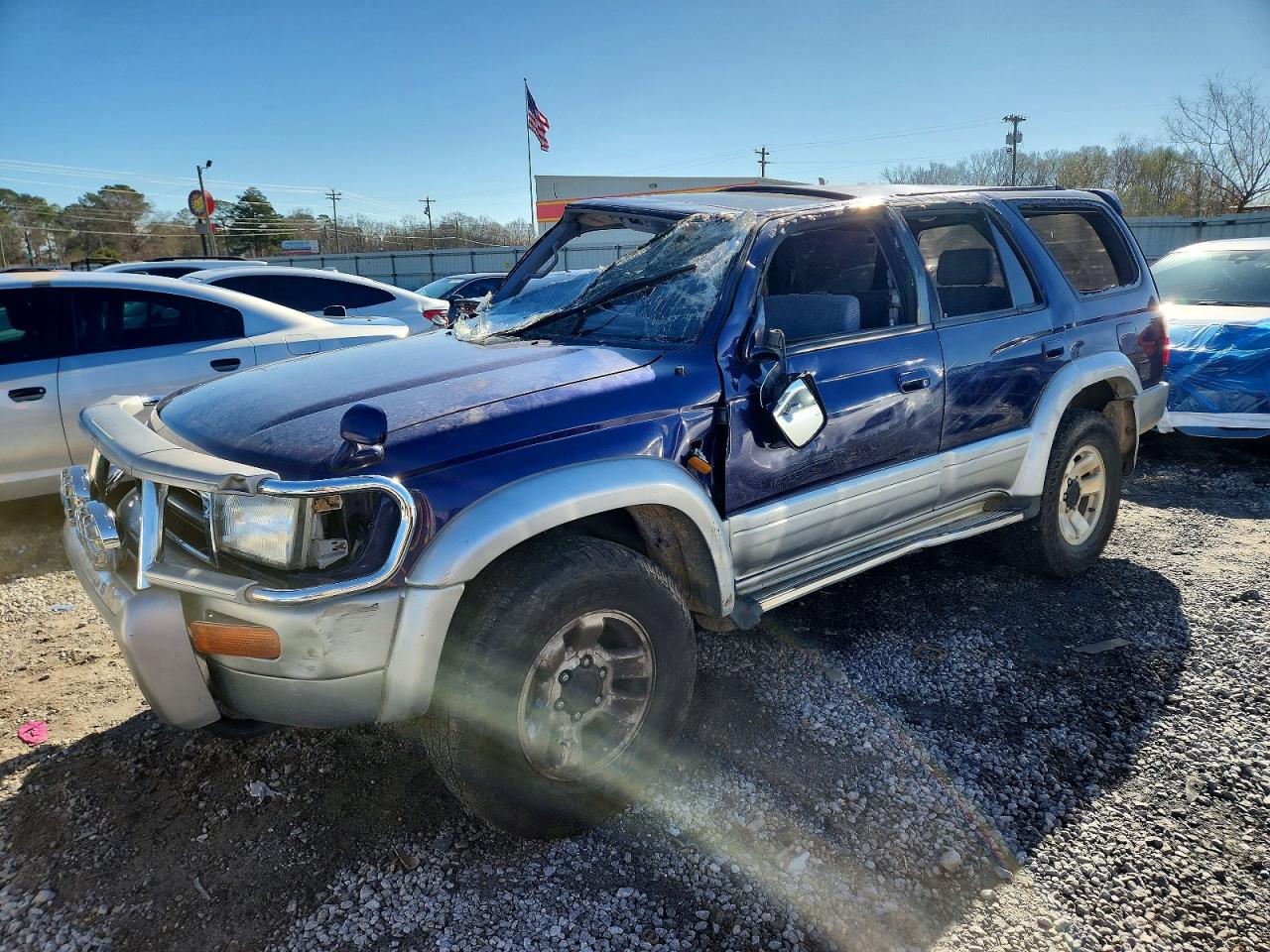 1996 Toyota Hilux, VIN RZN1850016678 — Опрокидывание