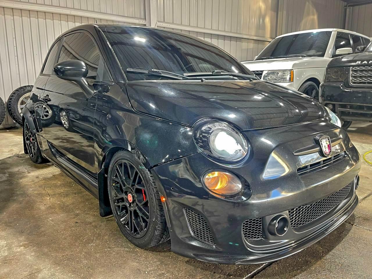 2013 FIAT 500 Abarth, VIN 3C3CFFFH9DT664970 — Prior damage history