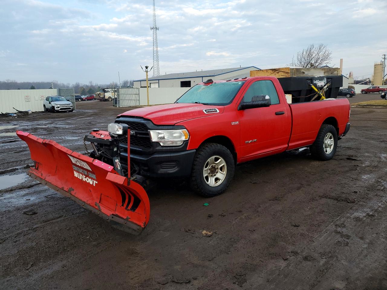 2020 Ram 2500 Tradesman, VIN 3C6MR5AJ6LG238289 — Крыша