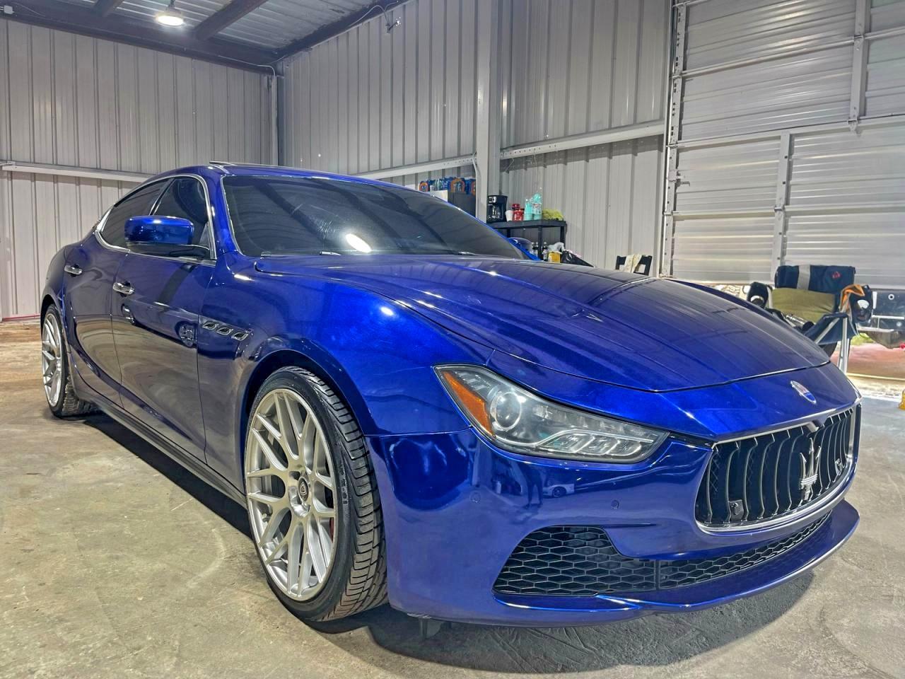 2014 Maserati Ghibli S Q4, VIN ZAM57RTA0E1087454 — Prior damage history