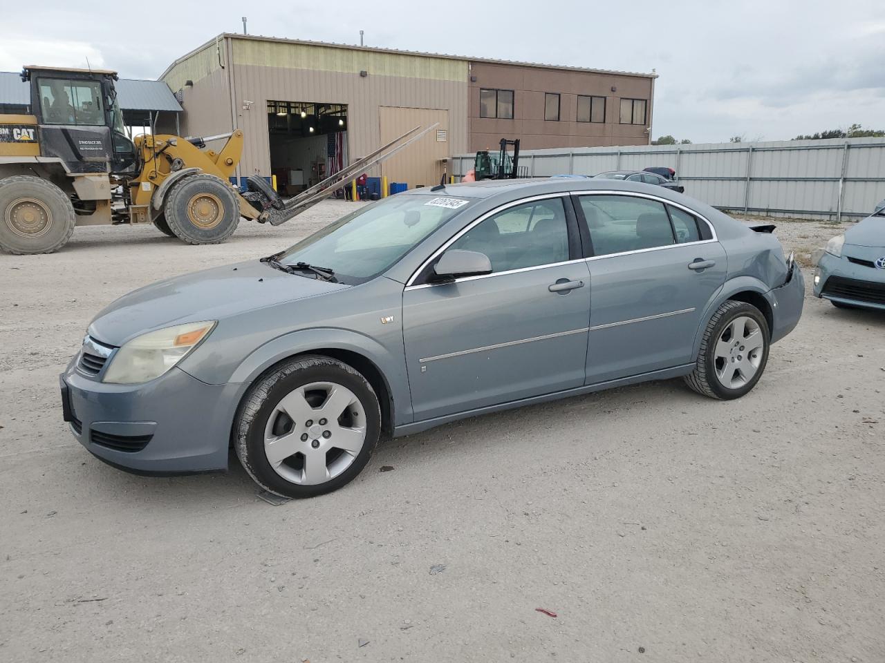 2007 Saturn Aura XE, VIN 1G8ZS57N27F122473 — Rear end