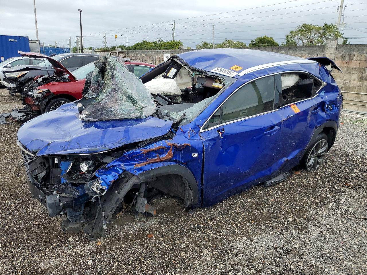 2021 Lexus NX 300 F Sport, VIN JTJSARBZ3M2193161 — Auction photo